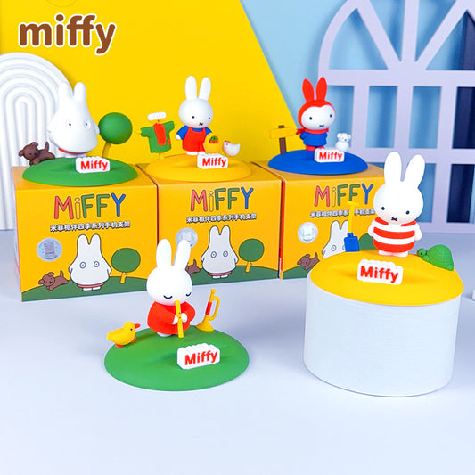 Miffy Four Season Theme Display Phone Stand Blind Box