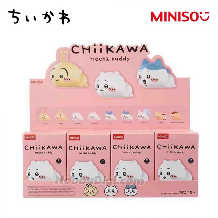 Miniso x Chiikawa Hechat Buddy Series Figure Blind Box Set