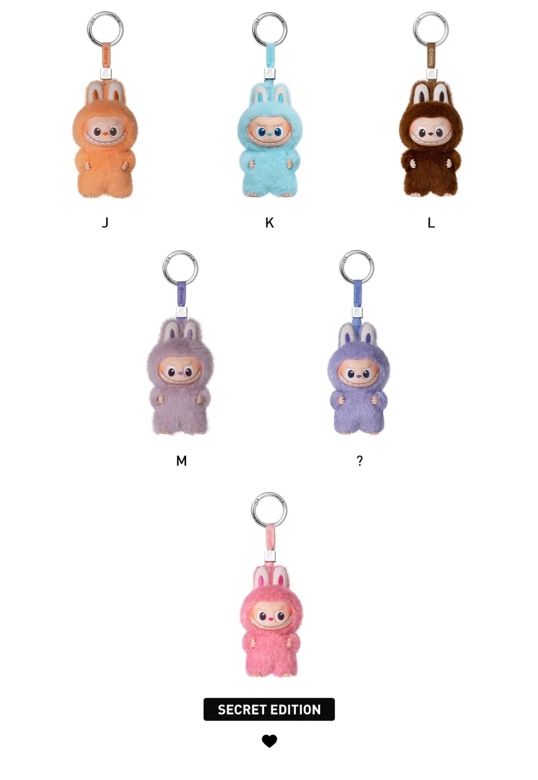 Popmart Labubu Pin for Love Series (A–M) Blind Box J K L M ?