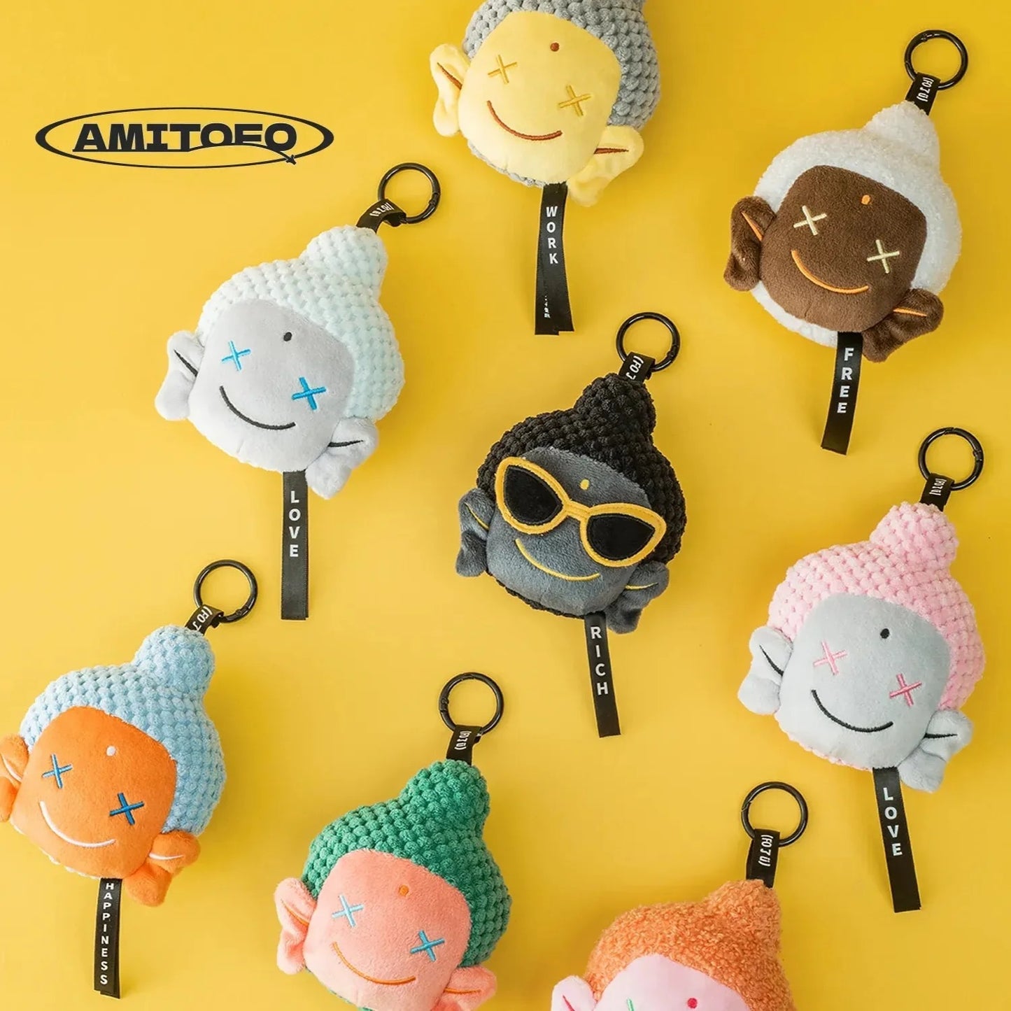 AMITOFO - Good Luck Plush Pendant Series Blind Box