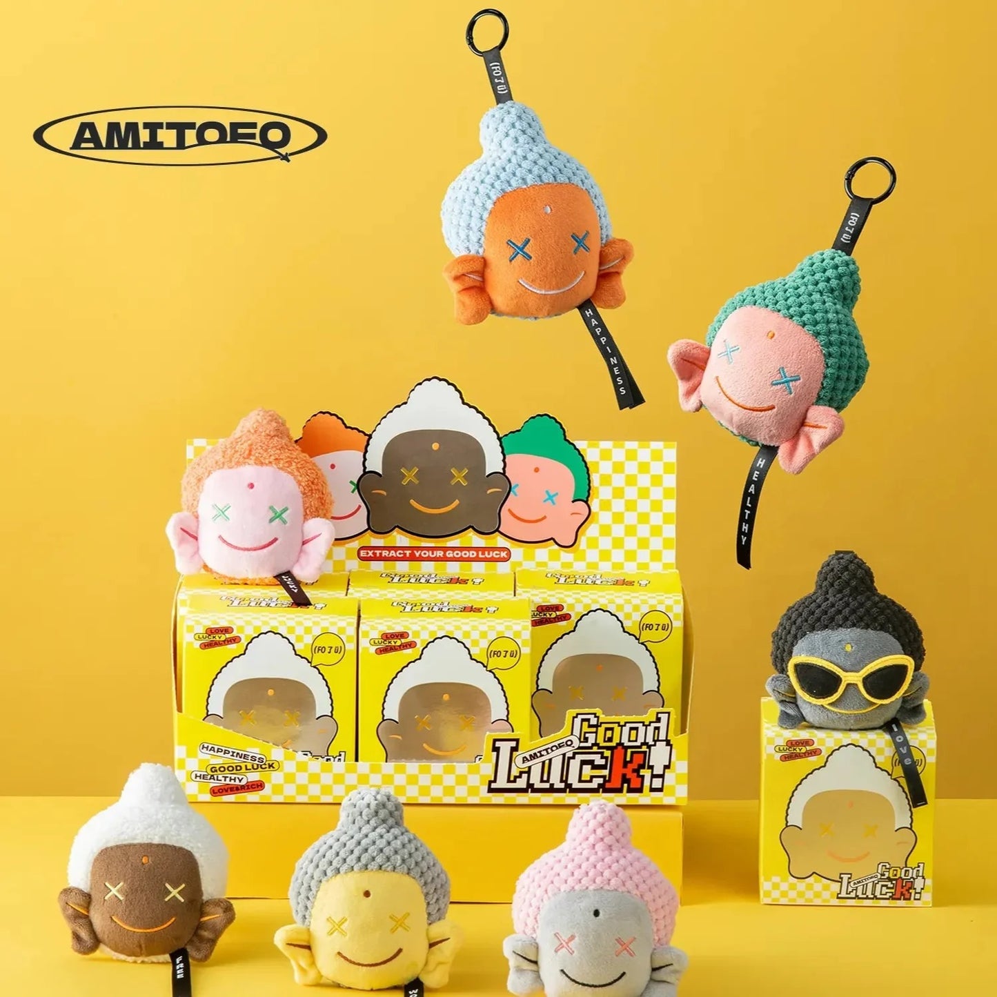AMITOFO - Good Luck Plush Pendant Series Blind Box