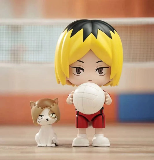 KEEPPLAY Haikyuu!! Flying Volleyball Series Zippie Figure Blind Box