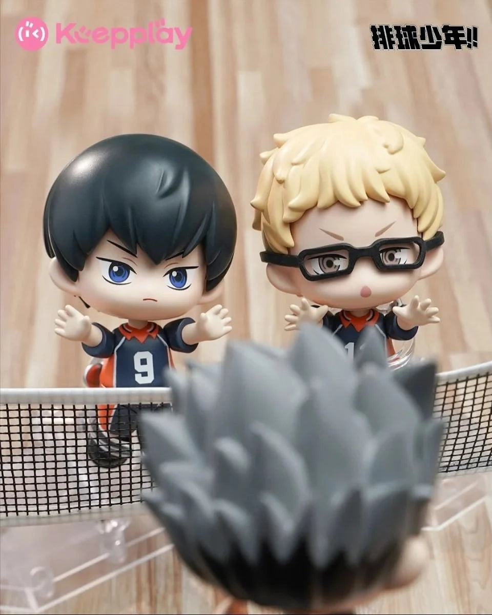 KEEPPLAY Haikyuu!! Flying Volleyball Series Zippie Figure Blind Box