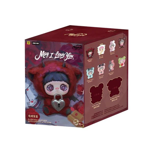 TOP TOY x SURE FUN MayMei May I Love You Series Plush Keychain Blind Box