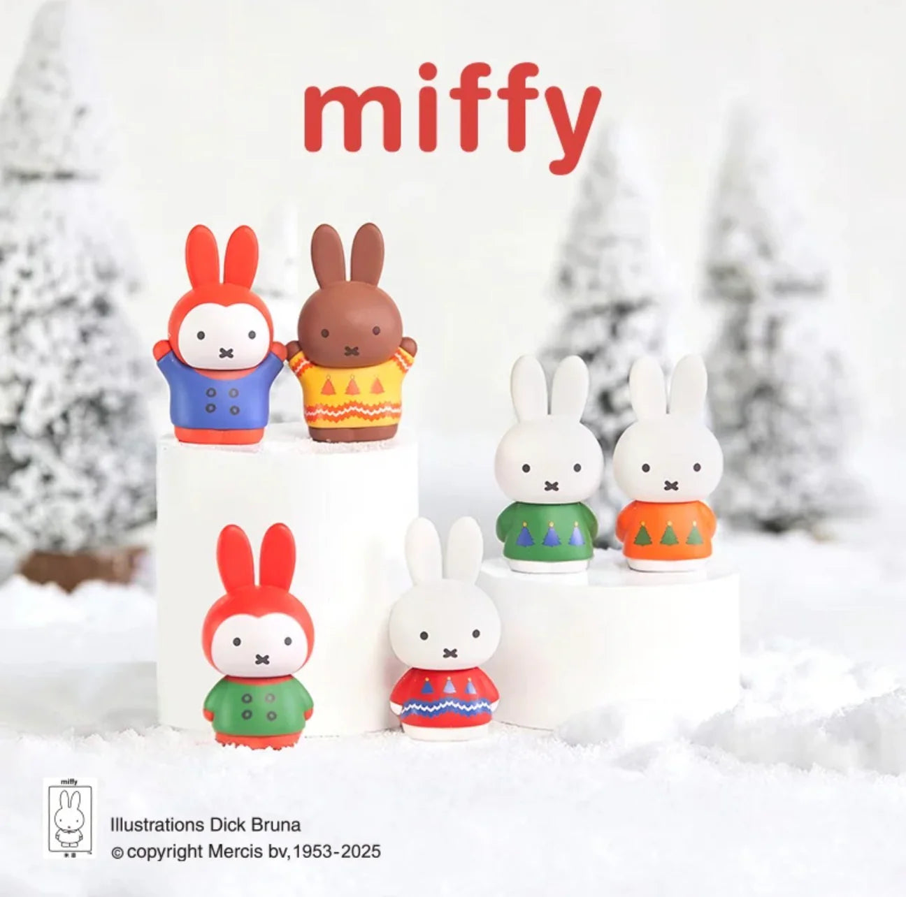 Miffy Winter Christmas Series Mini Figures Blind Box