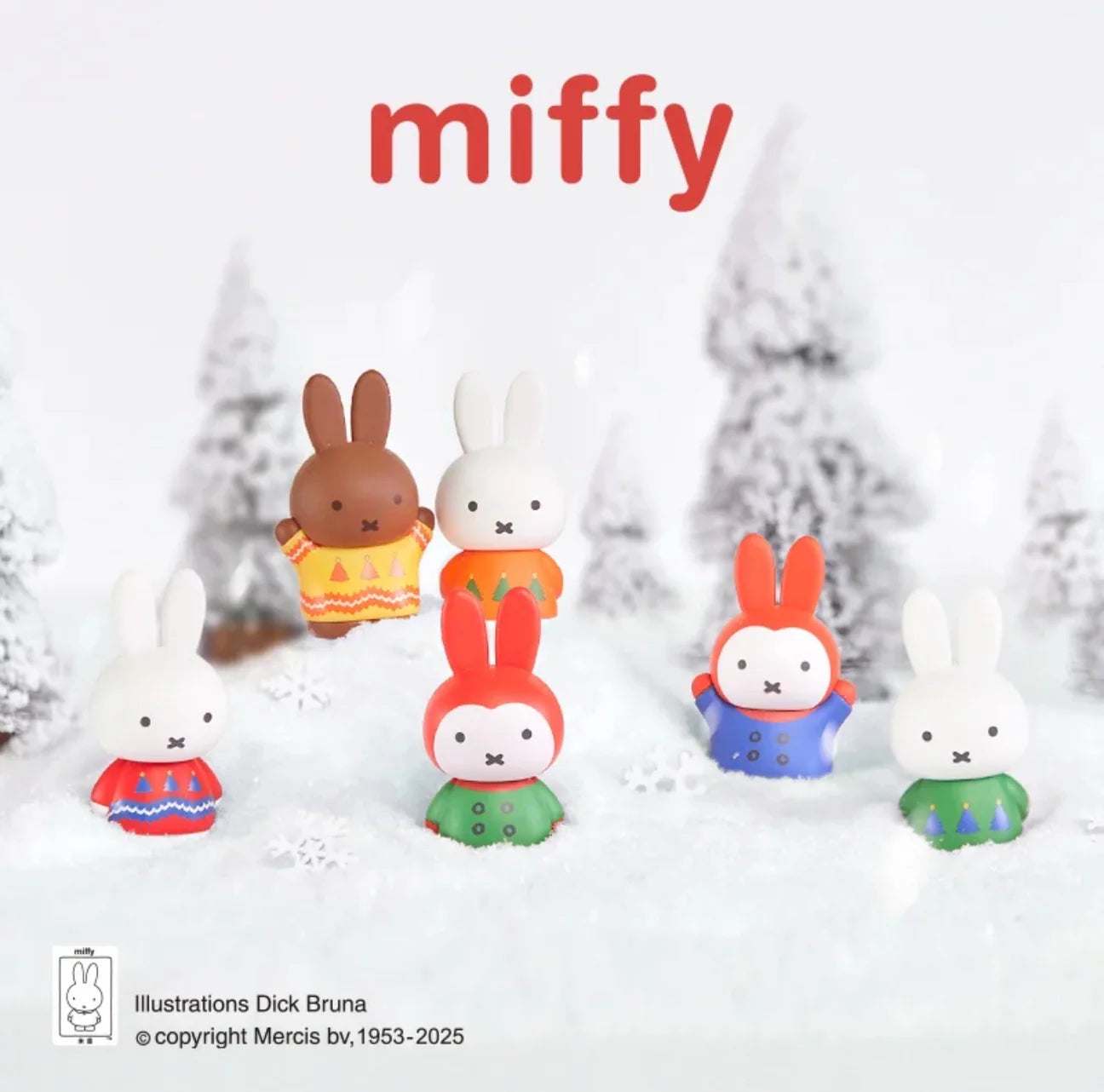 Miffy Winter Christmas Series Mini Figures Blind Box