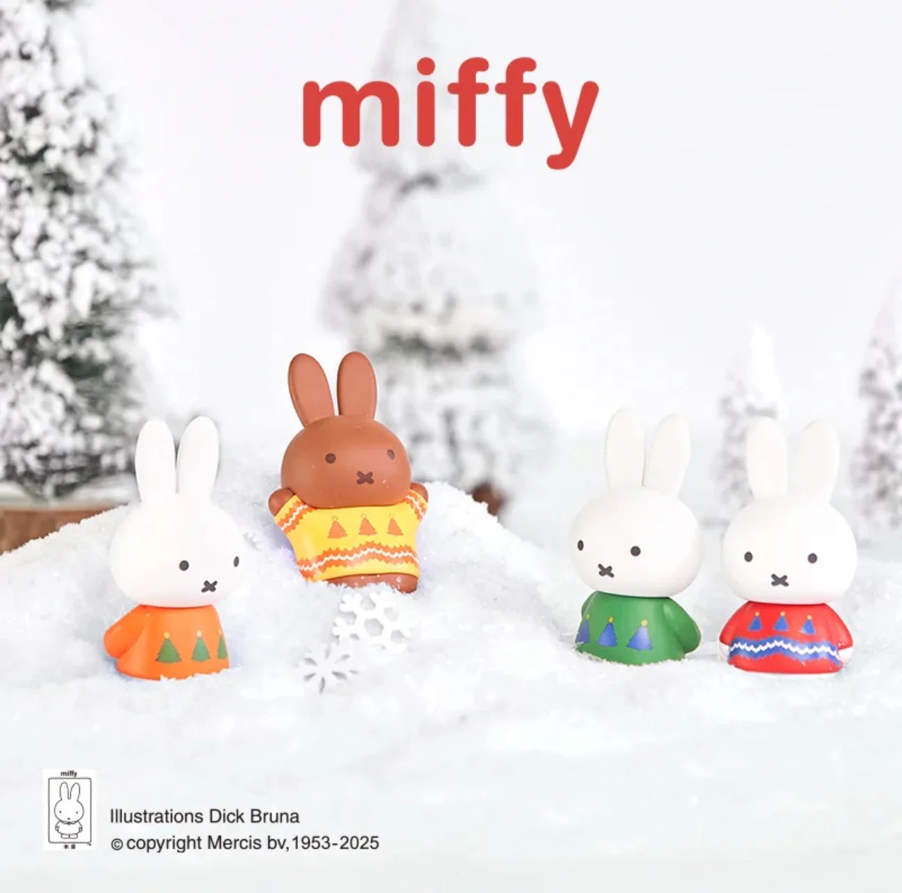 Miffy Winter Christmas Series Mini Figures Blind Box
