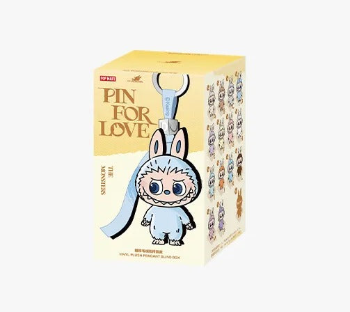 Popmart Labubu Pin for Love Series (A–M) Blind Box One Random Box
