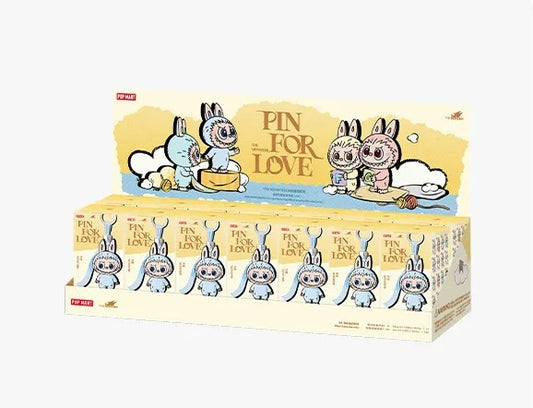 Popmart Labubu Pin for Love Series (A–M) Blind Box Set