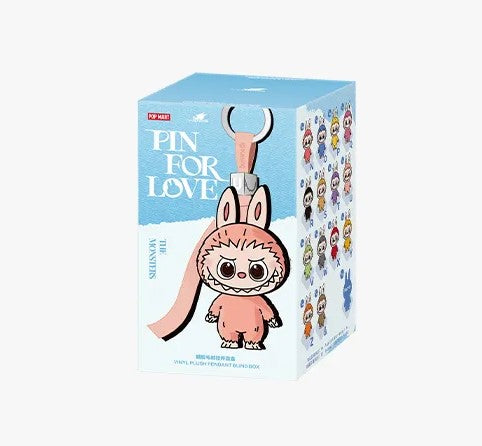 Popmart Labubu Pin for Love Series (N-Z) Blind Box One Random Box