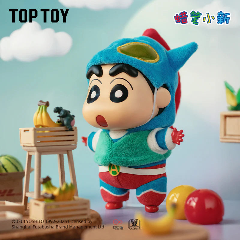 TOP TOY x Crayon Shin-chan Dress Up Party Series Vinyl Plush Keychains Blind Box