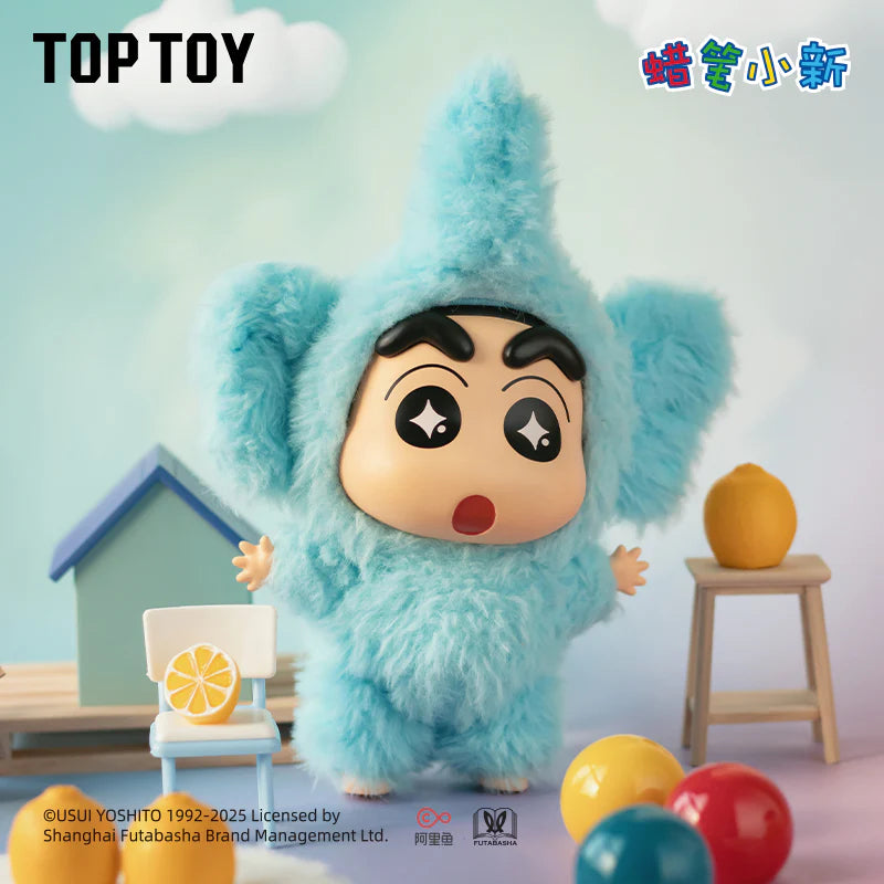TOP TOY x Crayon Shin-chan Dress Up Party Series Vinyl Plush Keychains Blind Box