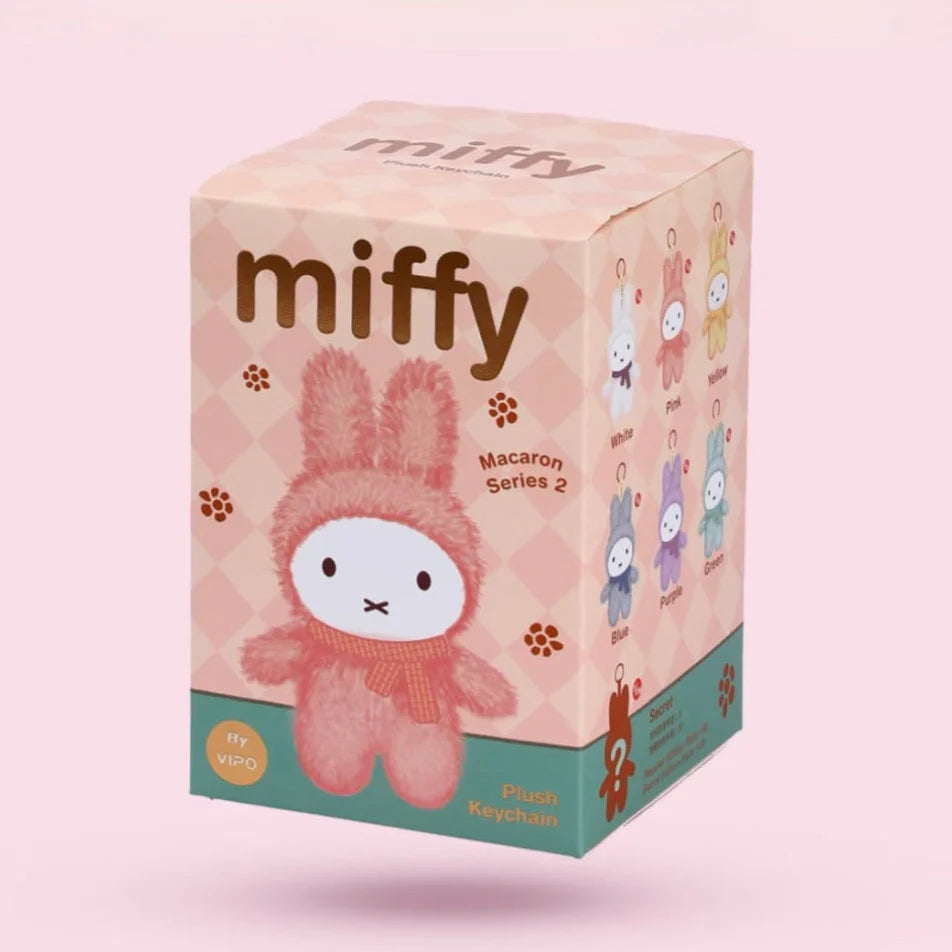 VIPO x Miffy Plush Blind Box - Macaron Series 2