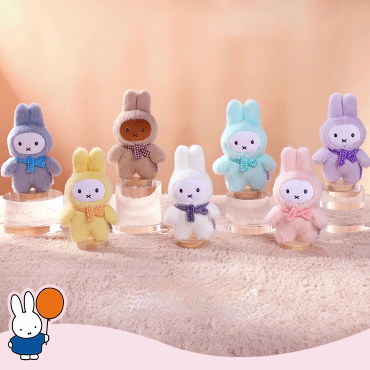 VIPO x Miffy Plush Blind Box - Macaron Series 2